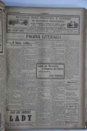 Página do jornal O Nordeste de maio de 1928