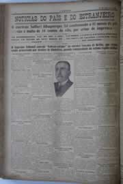 Página do jornal O Nordeste de maio de 1928