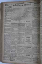 Página do jornal O Nordeste de maio de 1928