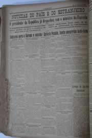 Página do jornal O Nordeste de maio de 1928
