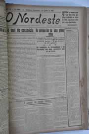 Página do jornal O Nordeste de junho de 1928