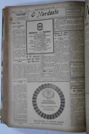 Página do jornal O Nordeste de junho de 1928