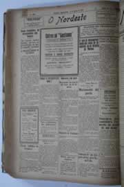 Página do jornal O Nordeste de junho de 1928