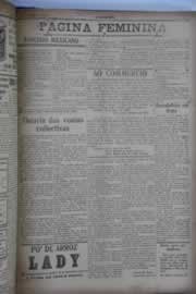 Página do jornal O Nordeste de junho de 1928