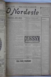 Página do jornal O Nordeste de junho de 1928