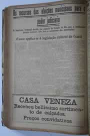 Página do jornal O Nordeste de junho de 1928