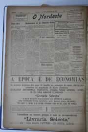 Página do jornal O Nordeste de julho de 1928
