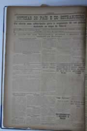 Página do jornal O Nordeste de julho de 1928