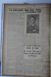 Página do jornal O Nordeste de julho de 1928