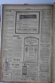 Página do jornal O Nordeste de julho de 1928