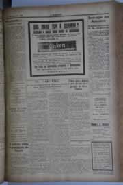 Página do jornal O Nordeste de julho de 1928