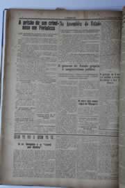 Página do jornal O Nordeste de julho de 1928