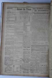 Página do jornal O Nordeste de julho de 1928