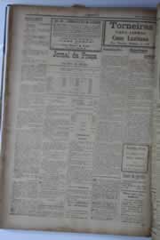 Página do jornal O Nordeste de julho de 1928