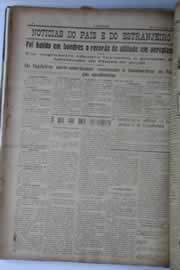 Página do jornal O Nordeste de julho de 1928