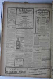 Página do jornal O Nordeste de julho de 1928
