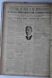 Página do jornal O Nordeste de julho de 1928
