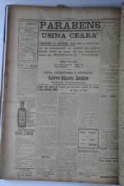 Página do jornal O Nordeste de julho de 1928
