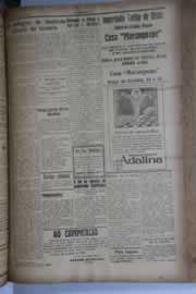 Página do jornal O Nordeste de julho de 1928