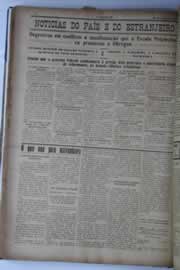Página do jornal O Nordeste de julho de 1928