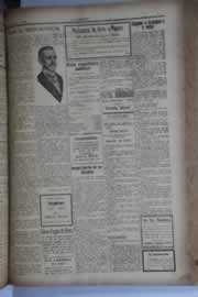 Página do jornal O Nordeste de agosto de 1928