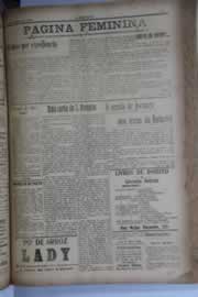 Página do jornal O Nordeste de agosto de 1928