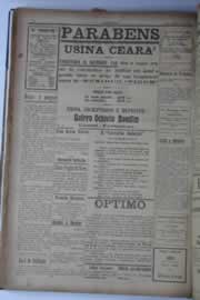 Página do jornal O Nordeste de agosto de 1928