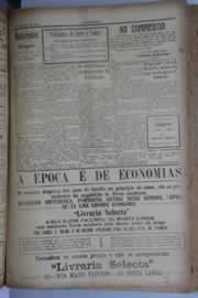 Página do jornal O Nordeste de agosto de 1928