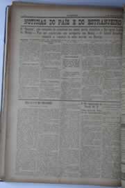 Página do jornal O Nordeste de agosto de 1928