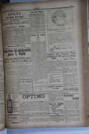 Página do jornal O Nordeste de agosto de 1928