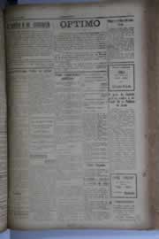 Página do jornal O Nordeste de agosto de 1928