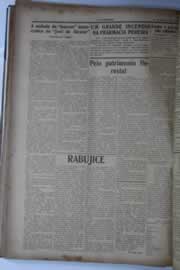 Página do jornal O Nordeste de agosto de 1928