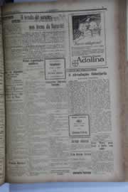 Página do jornal O Nordeste de agosto de 1928