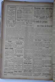 Página do jornal O Nordeste de agosto de 1928