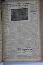 Página do jornal O Nordeste de agosto de 1928