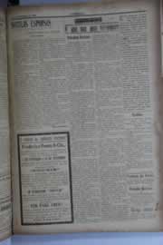 Página do jornal O Nordeste de setembro de 1928