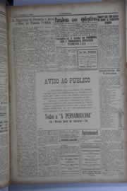 Página do jornal O Nordeste de setembro de 1928