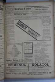 Página do jornal O Nordeste de setembro de 1928