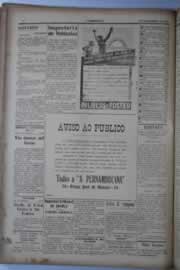 Página do jornal O Nordeste de setembro de 1928