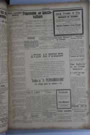 Página do jornal O Nordeste de setembro de 1928