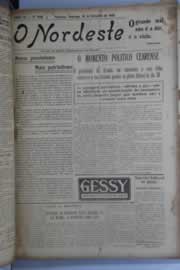 Página do jornal O Nordeste de setembro de 1928
