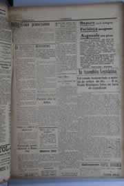Página do jornal O Nordeste de setembro de 1928