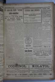 Página do jornal O Nordeste de setembro de 1928