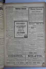 Página do jornal O Nordeste de setembro de 1928