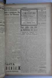 Página do jornal O Nordeste de outubro de 1928