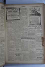Página do jornal O Nordeste de outubro de 1928