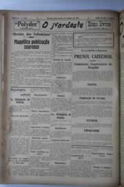 Página do jornal O Nordeste de outubro de 1928
