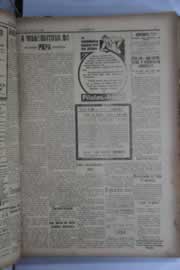 Página do jornal O Nordeste de outubro de 1928