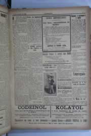 Página do jornal O Nordeste de outubro de 1928
