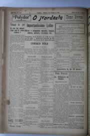 Página do jornal O Nordeste de outubro de 1928
